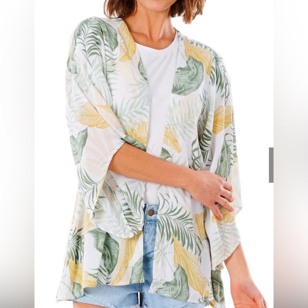 Rip curl coastal palms kimono